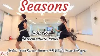 #위례희라인댄스 Wdm South Korean Masters 국제워크샵 작품  Seasons Line dance