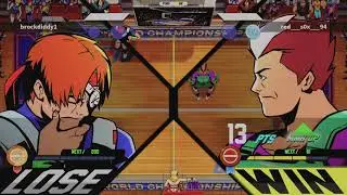 Windjammers 2 Beta - Ranked - Loris Biaggi vs. Steve Miller