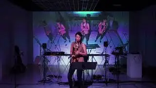 Shape of you/ Ed Sheeran with saxophone and looper