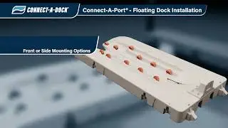 Connect-A-Port PWC floating dock install