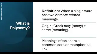 Polysemy
