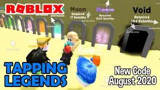 Roblox Tapping Legends New Code August 2020