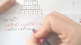 Pascal Triangle Binomial expansion pt 2 harder problems