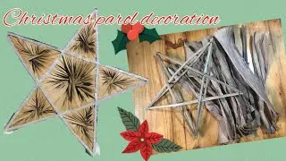 DIY Christmas Parol | How to make Christmas Lantern #christmasdecorations #diylantern