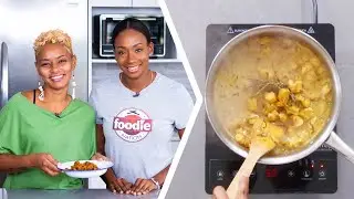 How To Make Trini Curry Conch | Foodie Nation x Trini Food Designer - Arlene