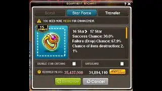 [GMS Reboot] I did not want to tap off event but I was forced to starforce SOOO....