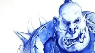 Durotan Orc (World of Warcraft) Drawing VIDEO GAMES Characters