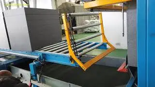 Automatic EPS cutting line for expanded polystyrene