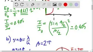 Consider a single-slit diffraction experiment in which the amplitude of the wave at point O in Fig.&hellip;