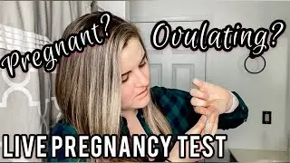 TTC UPDATE | LIVE PREGNANCY & OVULATION TEST | 8 MONTHS POSTPARTUM | BABY NUMBER 3?