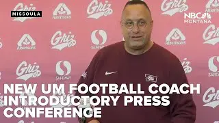 LIVE: UM football head coach Bobby Kennedy is giving a press conference