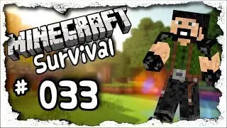 Let&acute;s play Minecraft SURVIVAL  # 033 - Farmbau und Abschied [Deutsch]