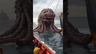 Monster at Sea #monster #sea #ship #northsea #scar #trending