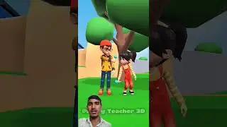 Funny Girl And Boy Eating Lolipop #shortsfeed #shortvideo #funny #shorts #cartoon