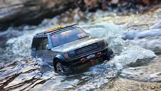 1/10 Scale RC MITSUBISHI PAJERO GEN2 | Axial SCX10 III Basecamp Chassis #rcadventure #rcoffroad