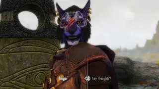 Inigo & Ritual Stone. Skyrim Anniversary Edition