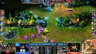 LCS NA Week 10 Day 1 LMQ - COL Highlights