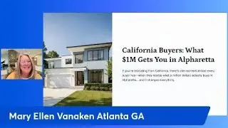 California to Alpharetta Home Comparison