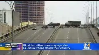 Ukrainians Citizens Remain Calm As Russian Troops Attack
