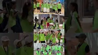 BIG HUG🤗💚 #AlAinZoo #Summer #camp #cute