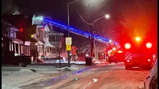 House Fire 🔥 On The Westside of Cleveland - It&rsquo;s 6&deg; outside with a -6&deg; windchill 🥶🥶🥶
