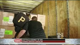 Pirates Equipment Trucks Leave For Bradenton