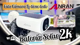 Anran C3 Solar 2K Review Definitiva 😱 Camara SOLAR SIN CABLES