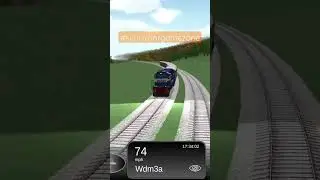 ✅️ AC Two-Tier Superfast Passenger Train Got Sudden Brakefail Accident Glitch 💥 #simulatorgamezone