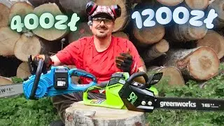 Pilarki akumulatorowe 40V, czy tania jest r&oacute;wnie dobra? (Greenworks)