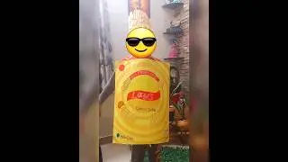 chart paper craft | lays chips costume craft | diy props #shorts #viralshorts #youtubeshorts