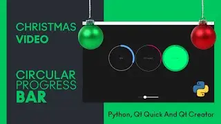 TUTORIAL - Python and Qt Quick - Modern Circular Progress Bar (works with c++)