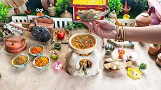 Dry Fish Recipe | Grandmother Recipes | Village Food | Mini Food Cooking | Tiny Food