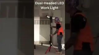 It&rsquo;s bright alright 😅💡 5000LM on high #wallboardtools #worklight #lights