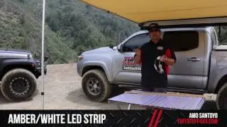 Amber White LED Light Strip