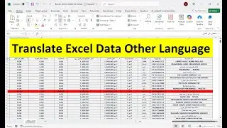 How to Translate Excel Data into Any Language (Easy Guide)