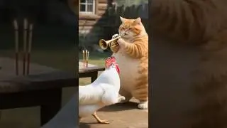 &ldquo;Giant Fat Chicken Battles Cat, Lion, Tiger & Leopard! Epic Animal Fight & Lightning Strike 😱🐔🐱🦁🐯🐆&rdquo;