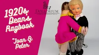 1920s Dean's Ragbook Dancing Dolls 