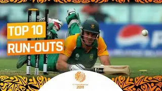 Top 10 Run-outs | #CWC11Rewind