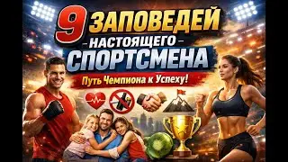 9 заповедей настоящего спортсмена – принципы, которые формируют характер чемпиона!