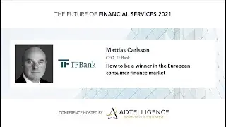 Mattias Carlsson: How to be a winner in the European consumer finance market