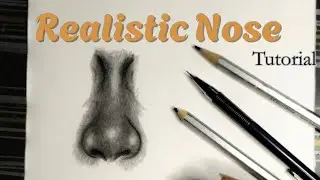 How to Draw a Realistic Nose Step by Step | Easy Pencil Drawing Tutorial...
