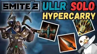 ULLR Solo is a *HYPERCARRY* in RANKED!?! Ullr Solo Gameplay | SMITE 2