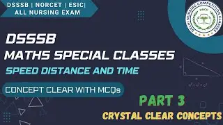 DSSSB | NORCET | ESIC | MATHS | MATH SPECIAL CLASSES | NURSING OFFICER #dsssbmaths #norcet #esic