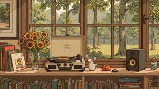 Sunflowers & Jazz Vinyl 🍂 | Retro Jazz Music