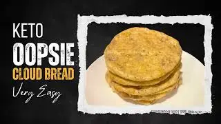 Keto Cloud Bread  Only 2 ingredients #ketobaking #recipe