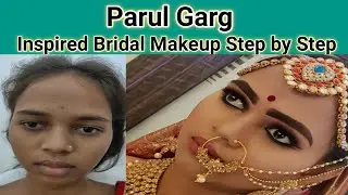 #Parul Garg inspired Bridal makeup step by step for beginners #bridal makeup