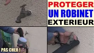 prot&eacute;ger un robinet ext&eacute;rieur du gel du froid en complement de la purge