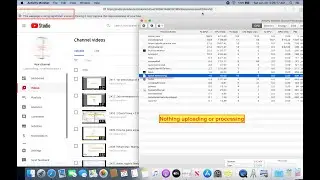 2422. Safari Networking (the problem). Nothing uploading or processing