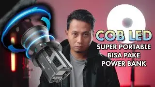 Colbor CL60 Super Portable COB LED Murah Daya Power Bank #colbor #colborvideolight