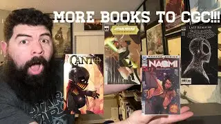 I&rsquo;m sending how many more books to CGC!?! Some hot modern keys! another cgc prescreen submission!